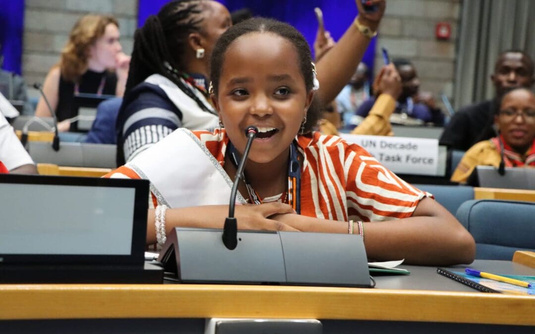 Karen Kimani Advocates for Children’s Voices at the Youth Environment Assembly 2025